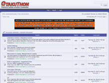 Tablet Screenshot of forums.otakuthon.com