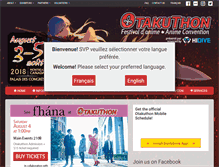 Tablet Screenshot of otakuthon.com